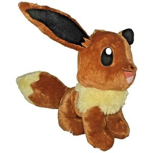 2017 Pokemon Build-a-Bear EEVEE Stuffed Animal 18" Plush BAB Plushie Doll Toy